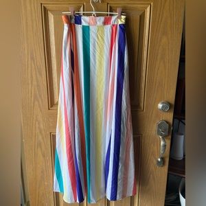 Multi-color XS maxi skirt